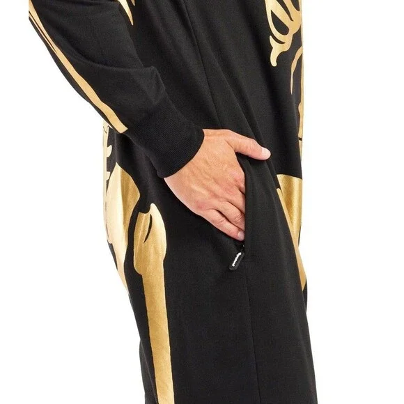 Tipsy Elves Gold Skeleton Costume - Picture 5 of 12